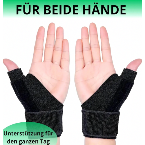 Ergonomic Thumb Splint for Right or Left Hand, Adjustable Thumb Brace for Arthritis, Tendonitis, with 2 Support Splints 2