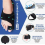 Bunion Corrector with 2 Adjustable Splints, Non-Slip Strap, Toe Separator and Protector, 1 Pair 4