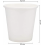 400 Pack 60ml 2oz White Paper Espresso Cups, Small Disposable Sampling Cups for Coffee, Water and Drinks 2