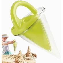 Sand and Water Experiment Funnel Toy, Controlled Flow Sensory Building Set for Kids, Outdoor Gravity Learning