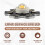 3W High Power Star LED Light Lamp Bulb (White) 2
