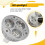 MR16 GU5.3 12V Cool White Light Bulb 3x1W 5