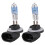2St 881 100W  12V Supervit Halogen Dimlampa för Bil 1