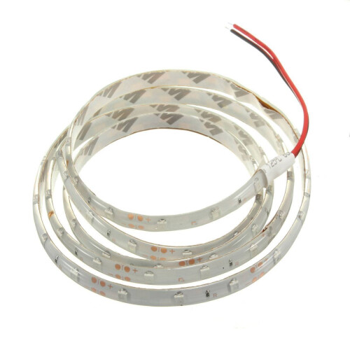 1M 60-3528 SMD Waterproof Light Strip LED DC12V (Rosso)