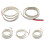 1M 60-3528 SMD Waterproof LED Light Strip DC12V (Warm White) 5