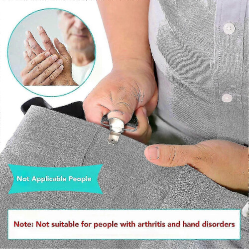 Adjustable Foldable Pants Wearing Assist Tool - Strong Grip Trouser Pulling Helper for Elderly Seniors Dressing Aid 2