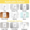 Self Adhesive Hooks, 6 Pack 360 Degree Rotating Waterproof Transparent Wall Hooks for Bathroom Kitchen 5