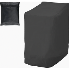 Stacking Garden Chair Cover for 6 Chairs, Waterproof 210D Oxford Fabric, UV Resistant Winter Protection
