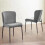 Set of 2 Leonie Dining Chairs - Grey 1