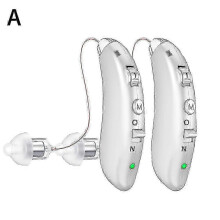 Appareil auditif rechargeable avec réduction du bruit, autonomie de 48 heures, pour les seniors