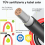 Solar Panel Y Branch Parallel Connector Cable, 30A 1000V 6mm2 2 to 4 Splitter Extension Lead 3