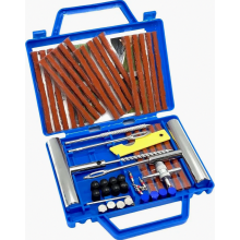 52 Piece Tyre Repair Kit, Portable Tubeless Puncture Repair Set for Car, Truck, Motorcycle, SUV, Tractor