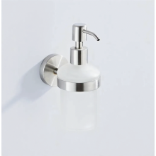 304 Stainless Steel Soap Dispenser, 200 ml Wall Mounted Liquid Soap Pump for Bathroom and Kitchen