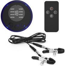 Pinces à tétons, 8 modes, réglables, rechargeables, unisexes, sextoy
