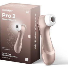 Godemiché vibrant Pro 2 | Vibrateur à succion clitoridienne | Silencieux et puissant