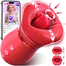 Aoonice Clit Sucker AI Sync, sextoy pour femmes, vibromasseur Ă langue rose
