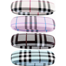 4 Pack Hard Shell Glasses Cases with Cleaning Cloth, Portable Eyewear Storage for Sunglasses, 4 Colours