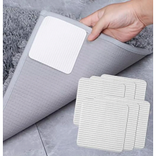 Non Slip Carpet Mat, Washable Anti Skid Rug Underlay for Floors, Secure Grip, Easy Cleaning, Home Use