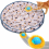 Interactive Automatic Cat Ball Toy for Indoor Cats, Quiet Rolling Motion and Bird Chirping Sounds 1