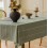 Sage Green Linen Cotton Tablecloth for Rectangular Tables, Washable Soft Boho Kitchen Table Cover, 135.6 x 177.8 cm 3