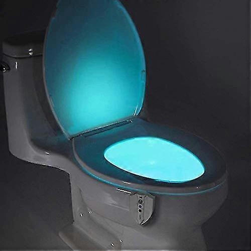 Toilet Lamp, 8 Color Changing Night Light Led Night Light Motion Sensor Lighting With Uv 2