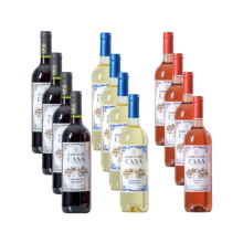 Baron de Casa Tasting Box 12X75cl 12% Vol. Red + Rosè + White