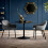 Set of 2 Lima Grey Velvet Dining Chairs 4