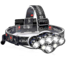 40000LM vedenpitävä USB-ladattava LED-otsalamppu tehokkaalla säteellä retkeilyyn, vaellukseen ja pyöräilyyn