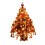 (C) DIY Beaded Christmas Tree Kit – with LED Lights – for Holiday Craft Project 1