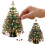 (B) DIY Beaded Christmas Tree Kit – with LED Lights – for Holiday Craft Project 2
