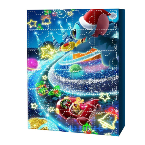 Christmas Advent Calendar, 24 days with toy figures 1