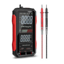 FS899L USB Rechargeable Smart Digital Multimeter, 4.8" Color LCD Screen 6000 Counts TRMS Voltmeter Ammeter Tester with NCV for Home & Automo