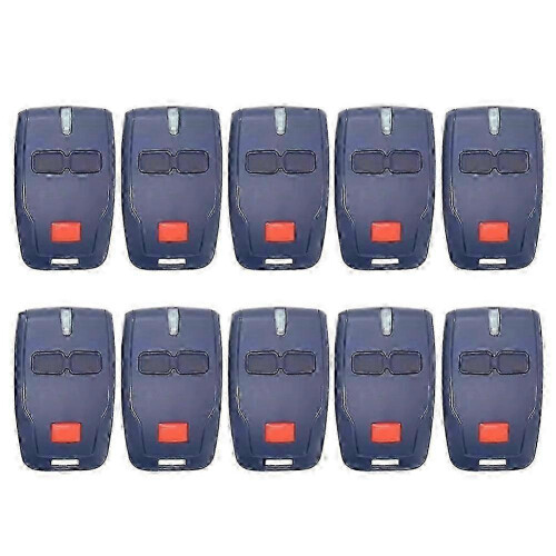 10 pezzi Telecomando a 2 pulsanti 433MHz Rolling Code Telecomando per porta da garage e cancello per BFT MITTO 2 MITTO 4