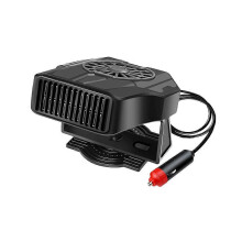 (As show, One size) Car cabin heater, heated car fan, 2 in 1 fan heating function24V