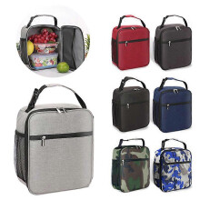 Canvas Lunch Bag Adults Insulated Lunch Box Lunchbox Student Lunch Bags
