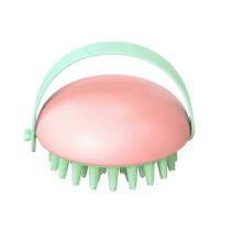 Shampoo Brush - Silicone Scalp Massager for Wet and Dry Hair Exfoliation Relaxation and Dandruff Removal