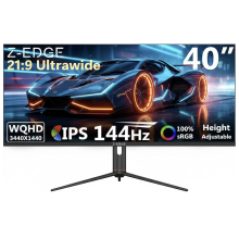 Z-Edge 40 Inch Gaming Monitor 144Hz Ultrawide WQHD 3440x1440 IPS Panel 21:9