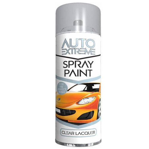 Rapide Rapide Auto Extreme AX Spray Gloss Lacquer Crack Protective Top Coat Clear 250ml