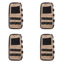 4X Petit Sac à Outils Robuste, Pochette de Rangement Utilitaire Portable, Parfaite pour EDC, Moto, Vélo de Route, Électriciens