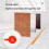 2X Waterproof Wireless Call Transmitter Button Pager 433MHz for Restaurant Calling System Cafe Clinic System 1 Button 6