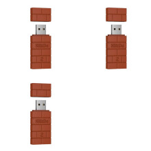 3X 8BitDo Adaptateur Sans Fil USB avec 2 Récepteurs pour NS pour 1, 2, PS1 , Windows, pour PS4, pour PS5 et pour Series X/S