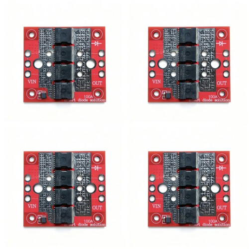 4X Ultra Low Dropout 100A High Current Ideal Diode No Ground No Forward Voltage Anti Backflooding Charging Module A 1