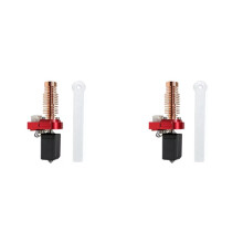 2X Mise à Niveau pour Tête D'Impression Flashforge Adventurer 5M: Tête D'Impression 5M Pro, Buse AD5M Remplaçable, Buse Chauffante Caremic 0,6 mm