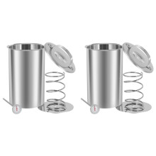 2X Presse-Viande en Acier Inoxydable pour Jambon, Presse-Viande pour la Fabrication de Jambon, Presse-Viande