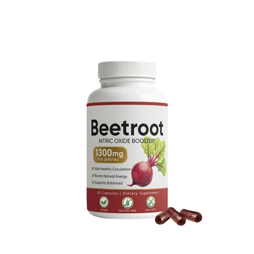 Beetroot - 1300mg, Beet Root Supplement 60 Capsules 1