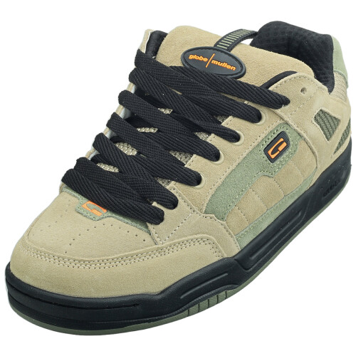 (10.5) Globe Tilt Prime Mens Trainers in Olive
