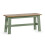 Linwood Sage Green and Natural 95cm Dining Bench 2