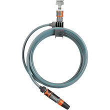 Spiral Hose - GARDENA - Flexible - Integrated Support - With Connectors and Cleaning Nozzle