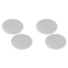 4 Peças de Tela de Filtro de Café Expresso de Aço Inoxidável de 58 mm, Filtro de Café Reutilizável para Café em Casa e Escritório