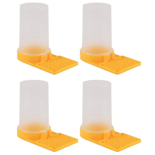 Bee Feeder Drinking Water Waterer Beekeeping Honey Bee Feeders Watering Bees Tools 8pc 2